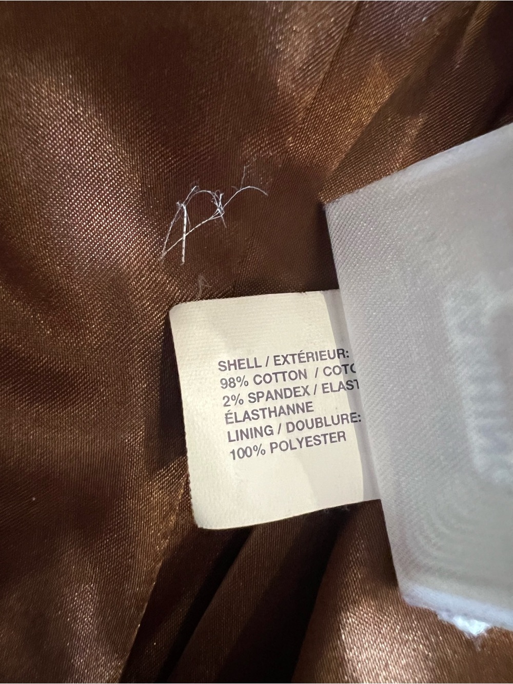 Brown Velvet Fitted Peplum‎ Blazer Dark Academia Victoriana Old Money GAP Sz 2 - Picture 11 of 12